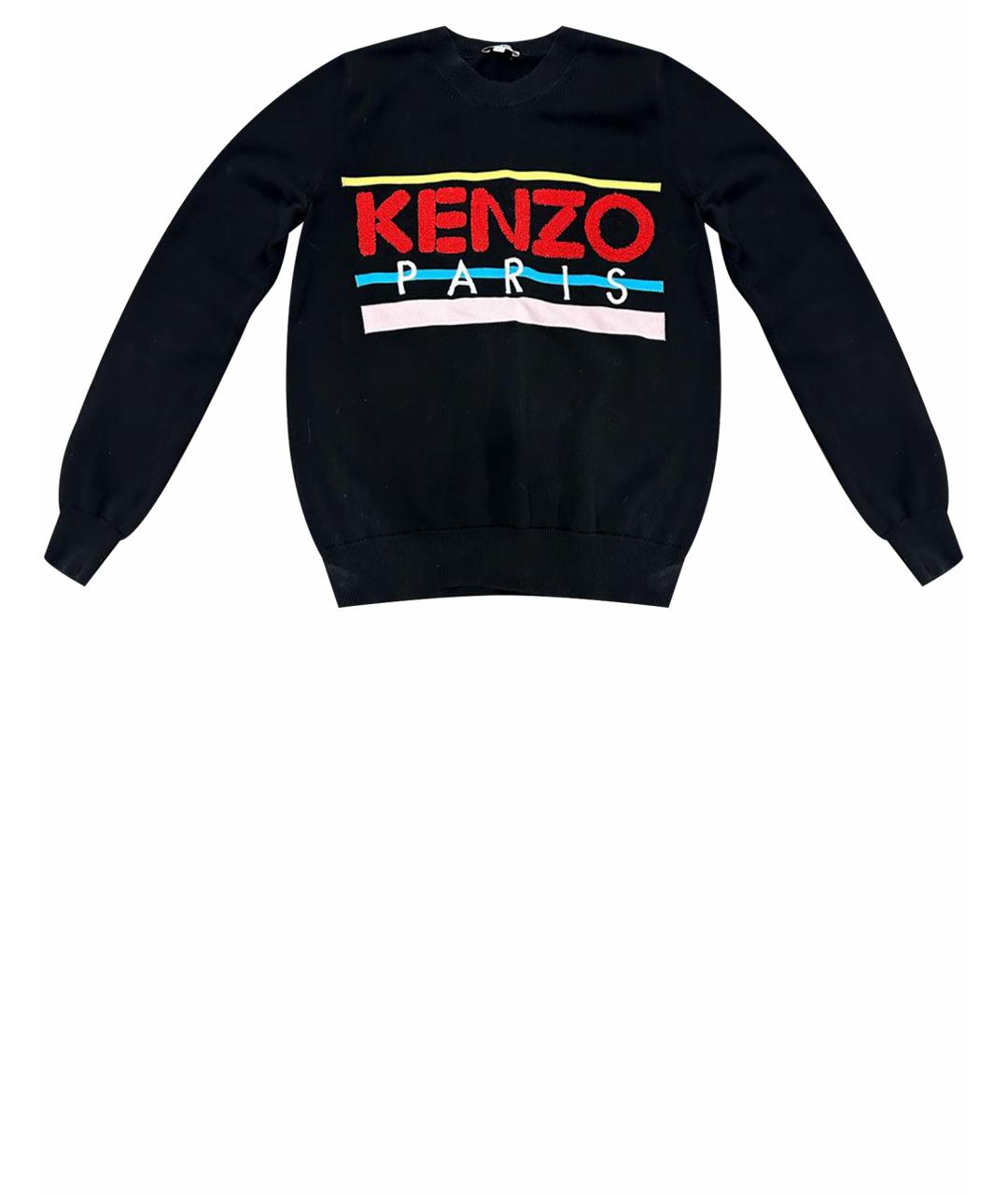 KENZO Черный джемпер / свитер, фото 1