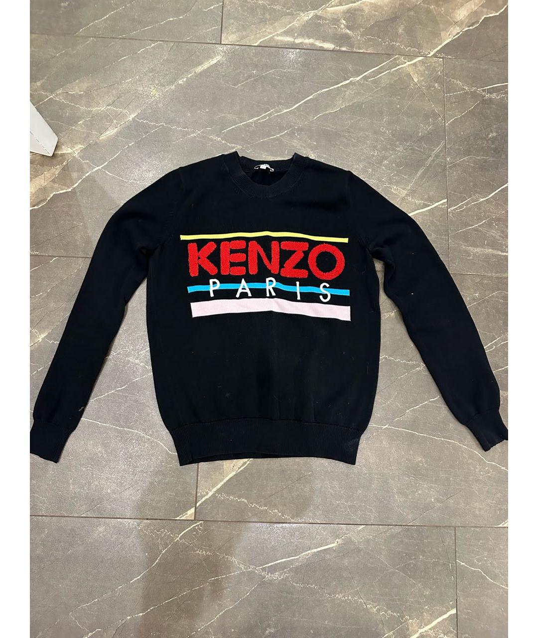 KENZO Черный джемпер / свитер, фото 5