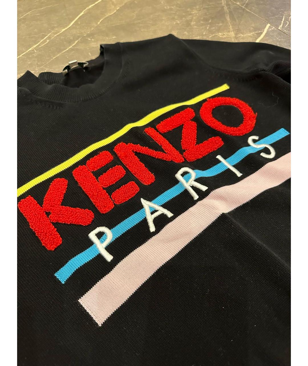 KENZO Черный джемпер / свитер, фото 2