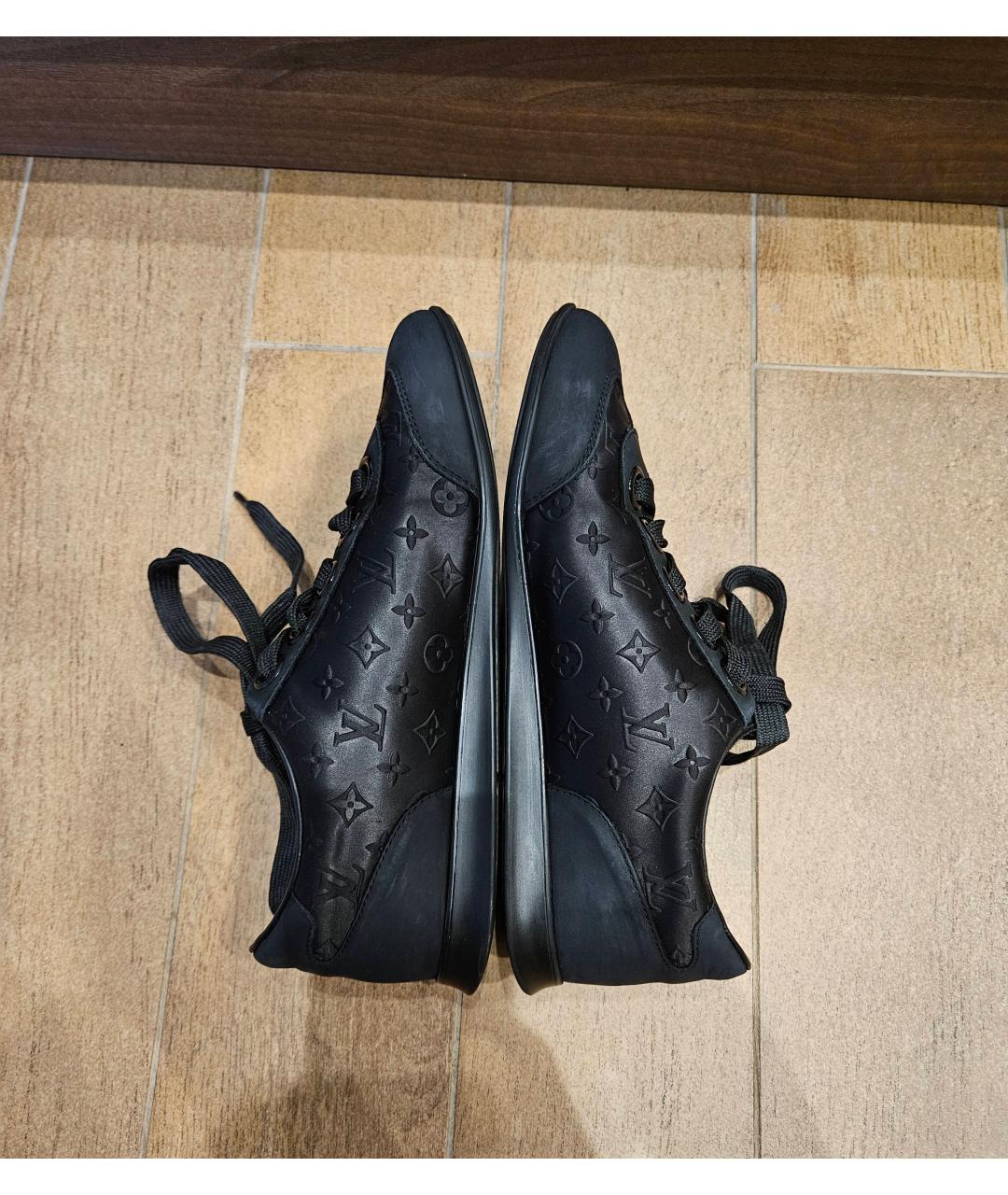 LOUIS VUITTON Черные кеды, фото 7