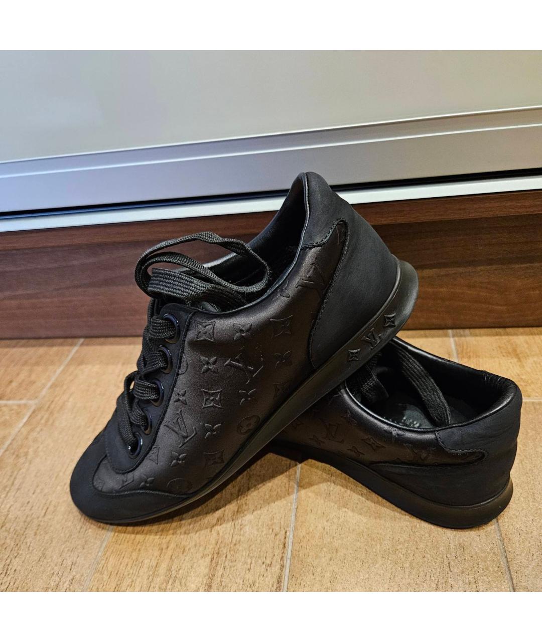 LOUIS VUITTON Черные кеды, фото 10