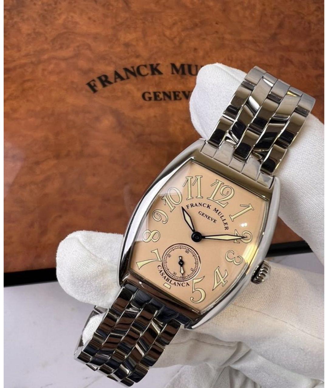 FRANCK MULLER Серебряные металлические часы, фото 2