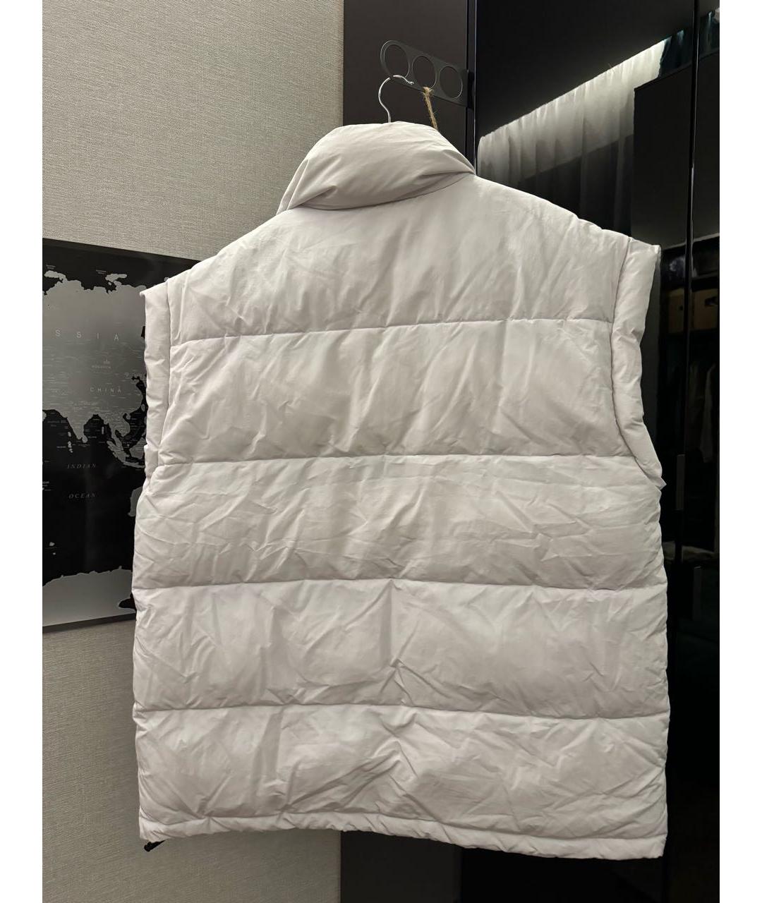CALVIN KLEIN Белый синтетический жилет, фото 2