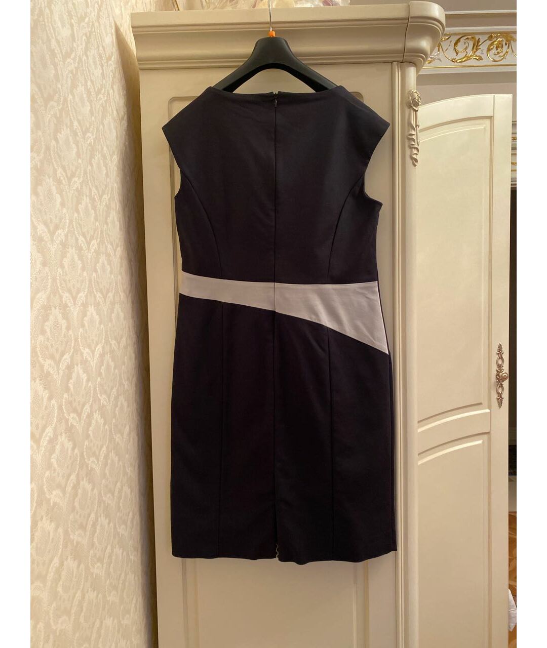 LAUREL Черное полиэстеровое повседневное платье, фото 2