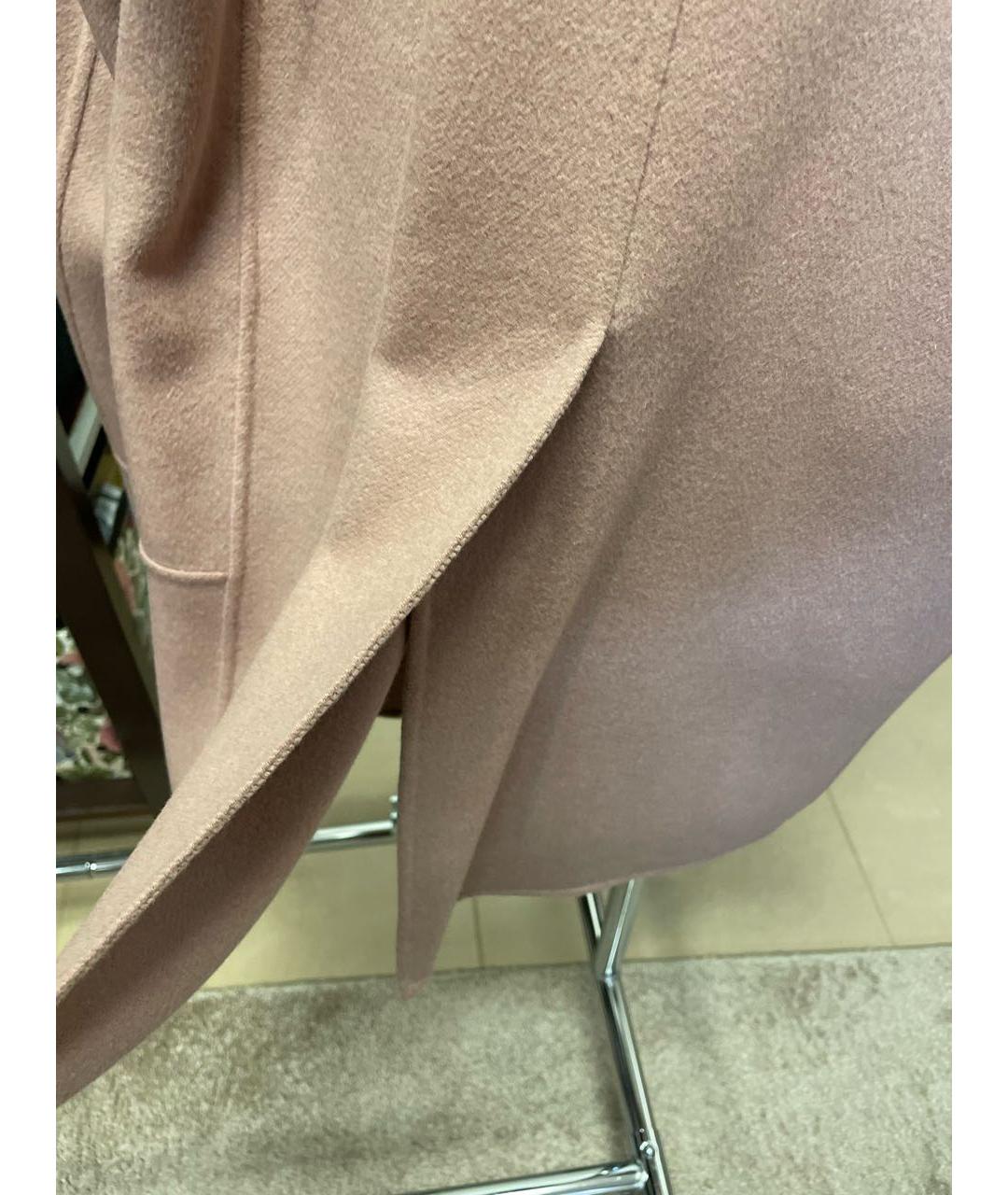 'S MAX MARA Розовое шерстяное пальто, фото 6