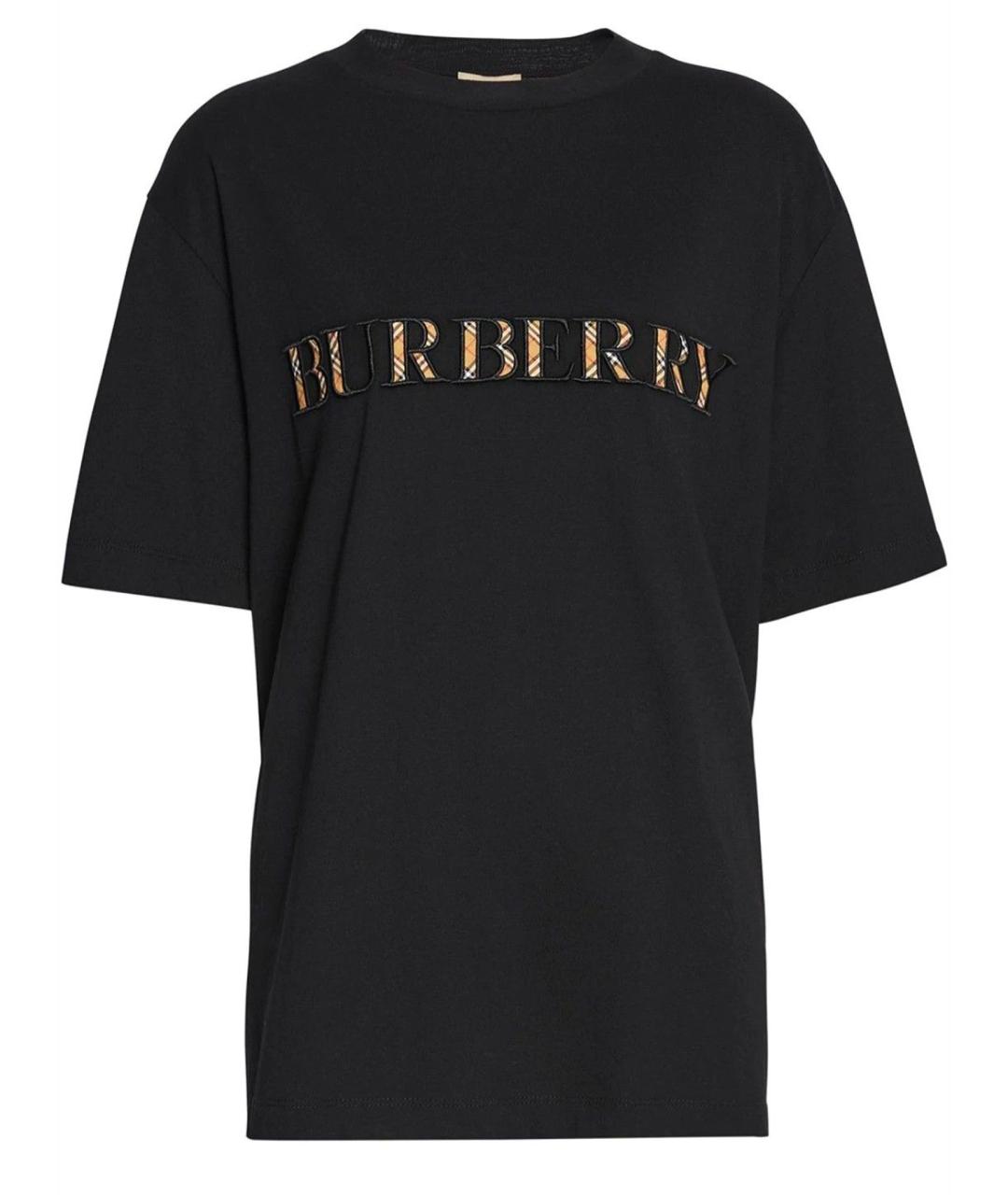 Burberry black tee best sale