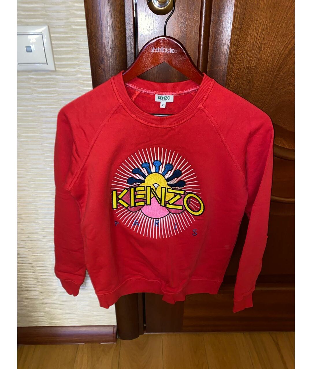KENZO Красный джемпер / свитер, фото 5