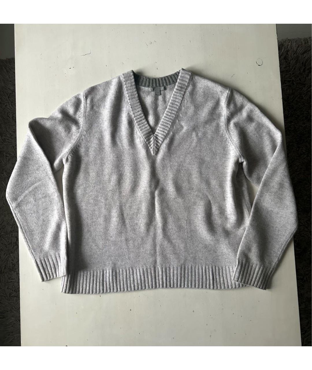 COS Серый кашемировый джемпер / свитер, фото 5