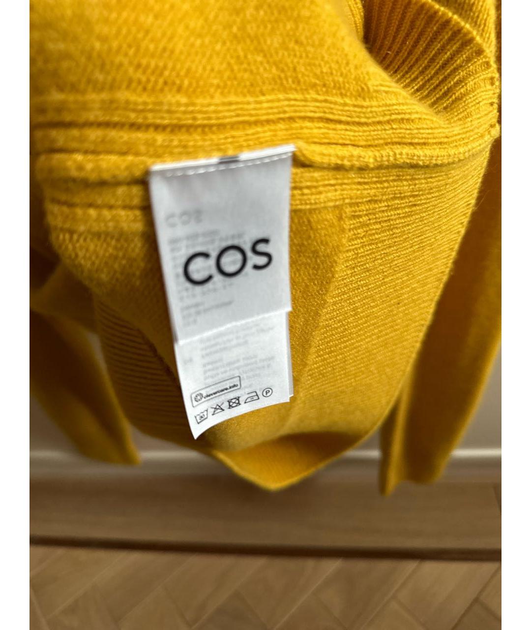 COS Горчичный кашемировый джемпер / свитер, фото 5