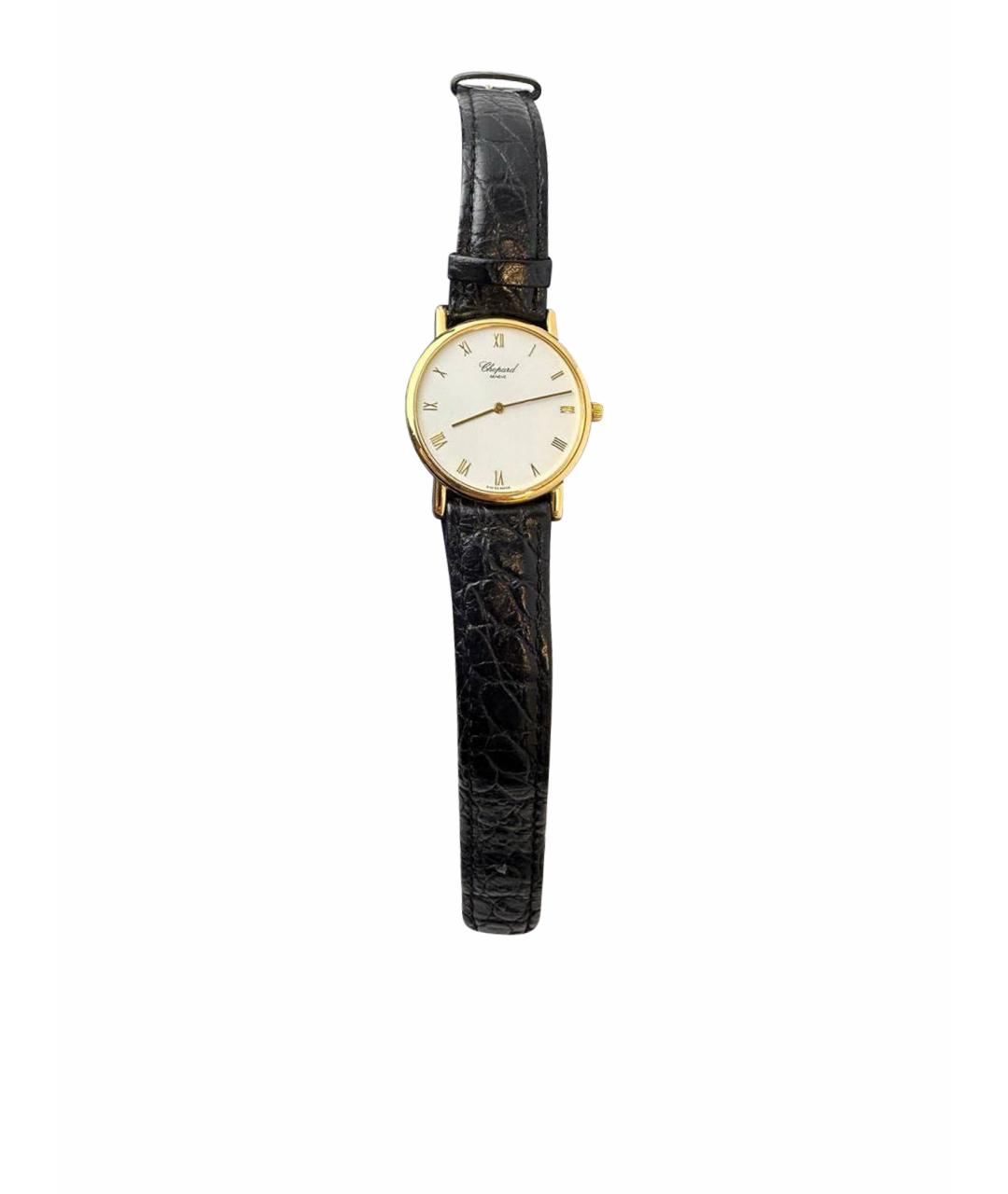 CHOPARD Белые часы из желтого золота, фото 1