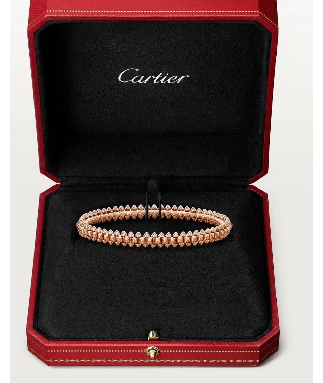 CARTIER Золотой браслет из розового золота, фото 4