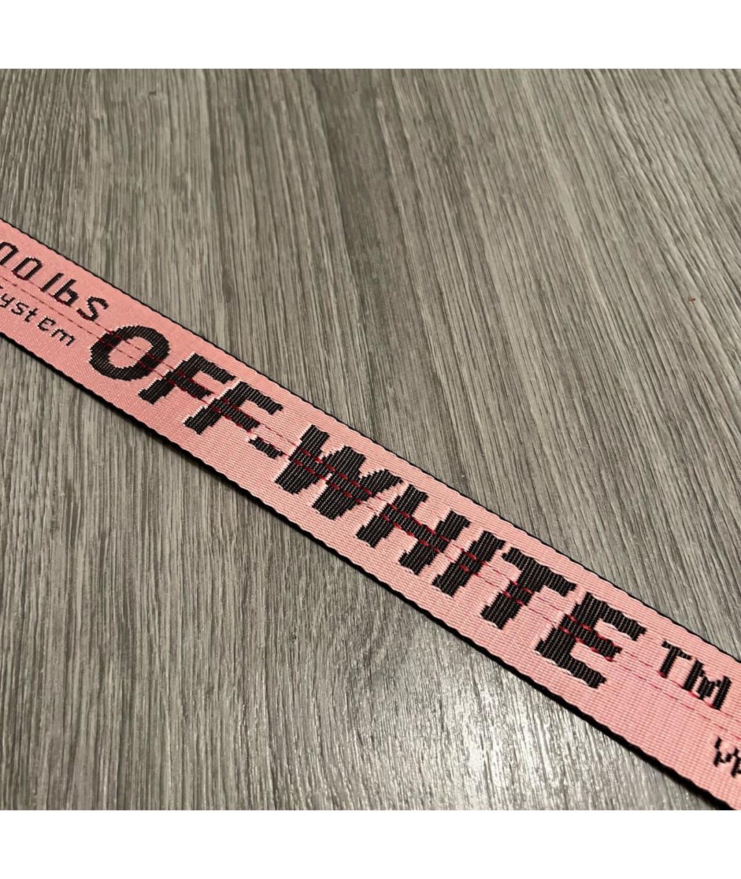 OFF-WHITE Розовый ремень, фото 3