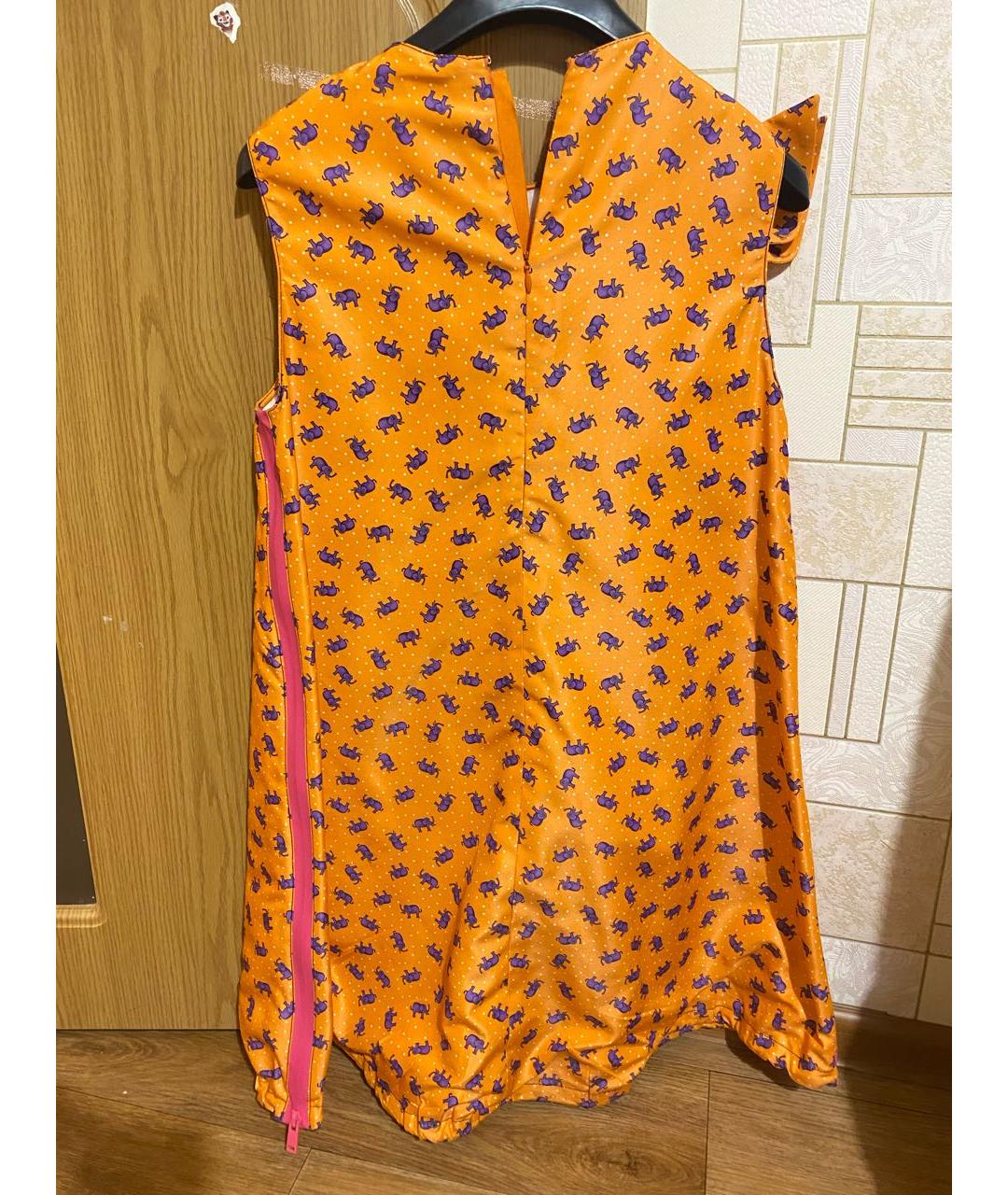 PRADA Оранжевое повседневное платье, фото 2
