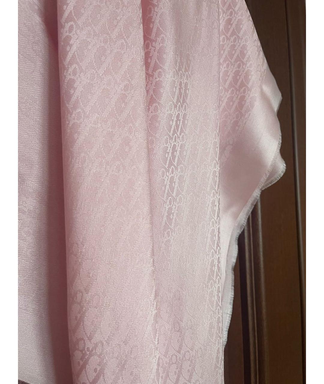 CHRISTIAN DIOR Розовый платок, фото 2