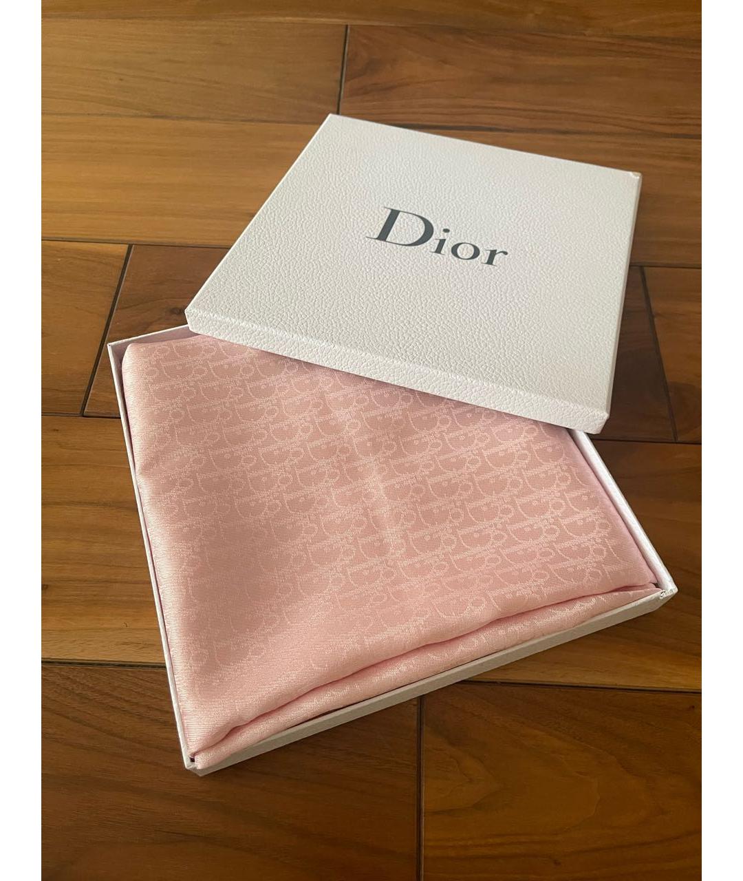 CHRISTIAN DIOR Розовый платок, фото 4
