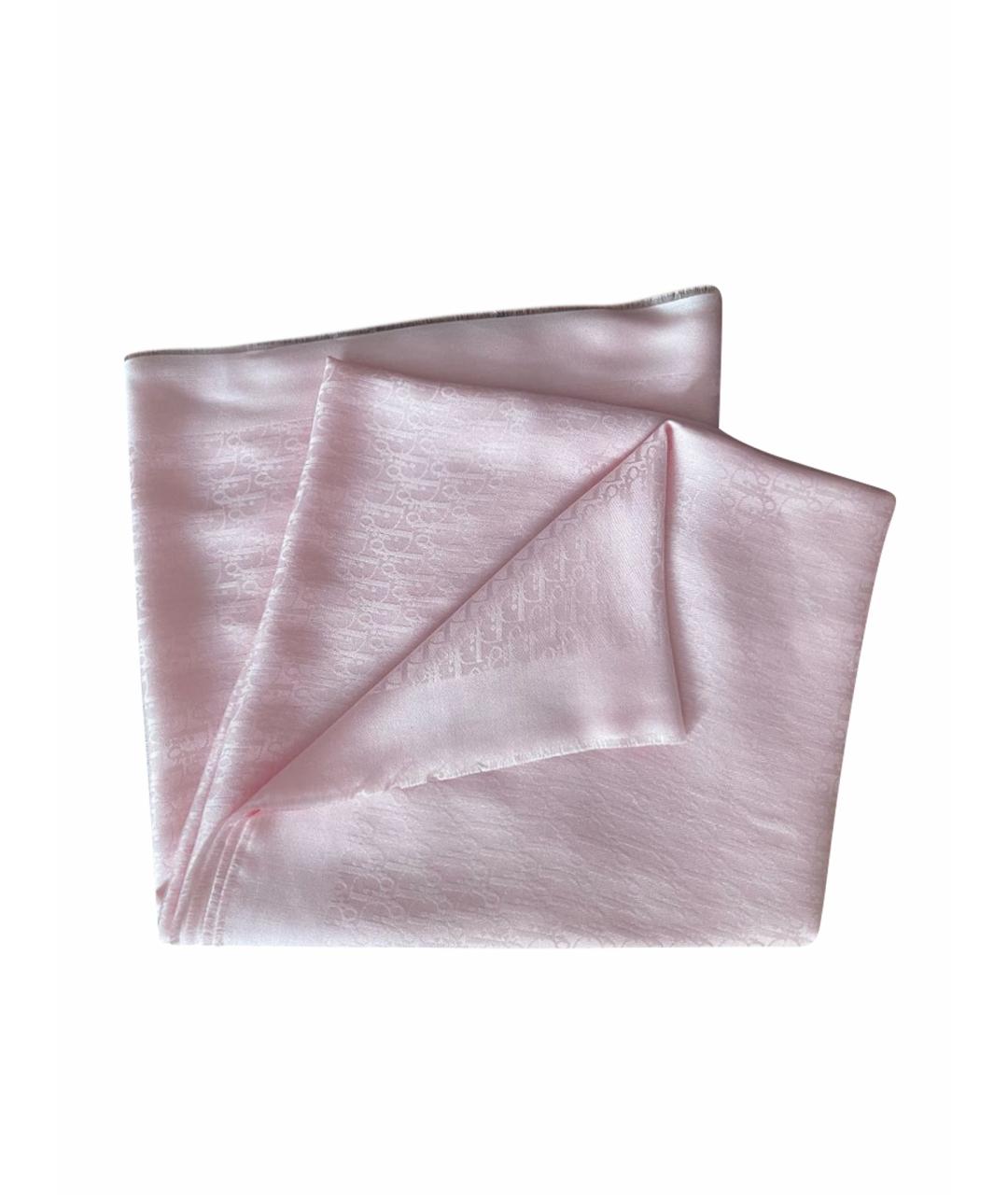 CHRISTIAN DIOR Розовый платок, фото 1