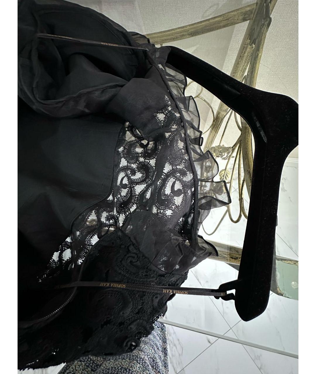 RALPH LAUREN COLLECTION Черное шерстяное коктейльное платье, фото 3