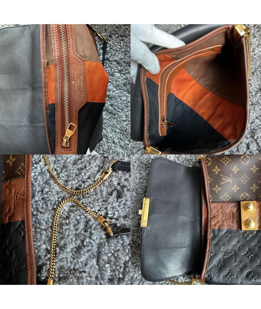 LOUIS VUITTON Кожаная сумка через плечо, фото 5