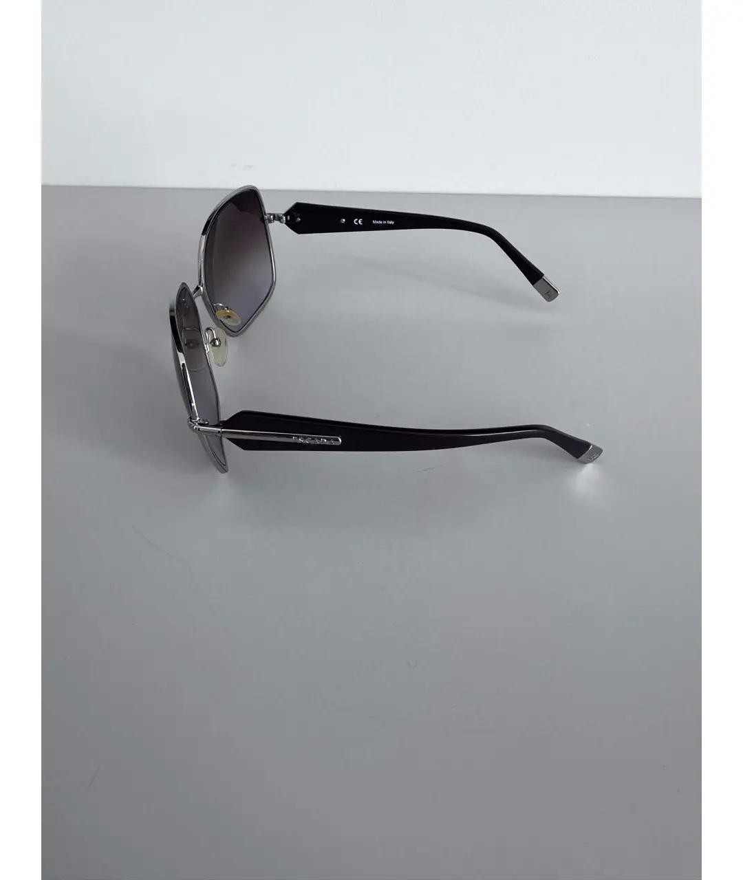 ESCADA Серебряные металлические солнцезащитные очки, фото 2