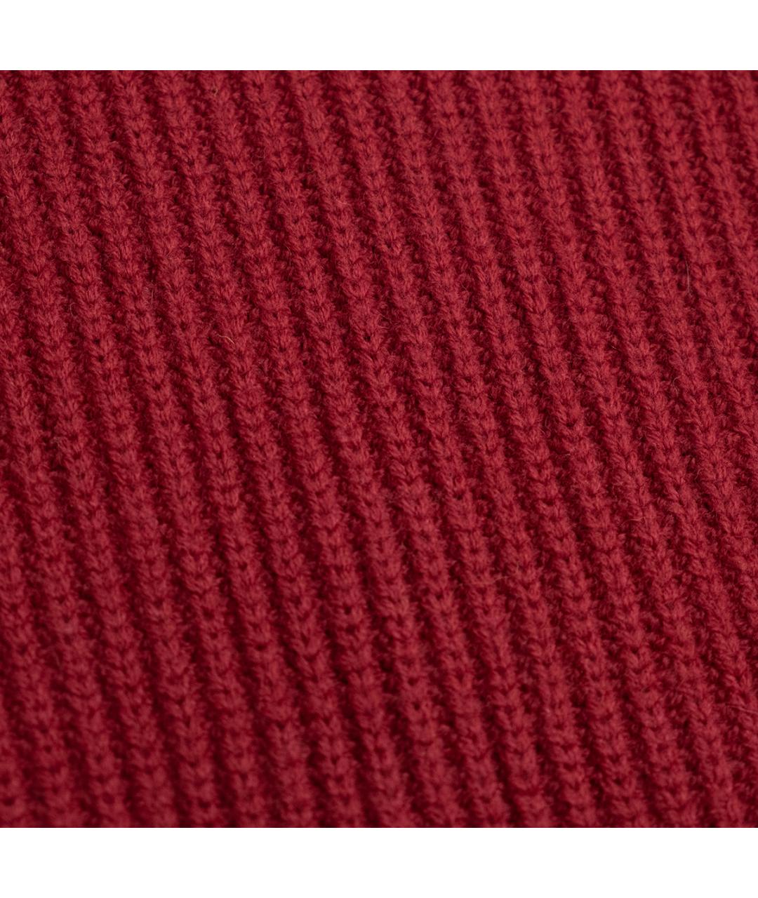 PHILOSOPHY DI LORENZO SERAFINI Бордовый шерстяной джемпер / свитер, фото 5