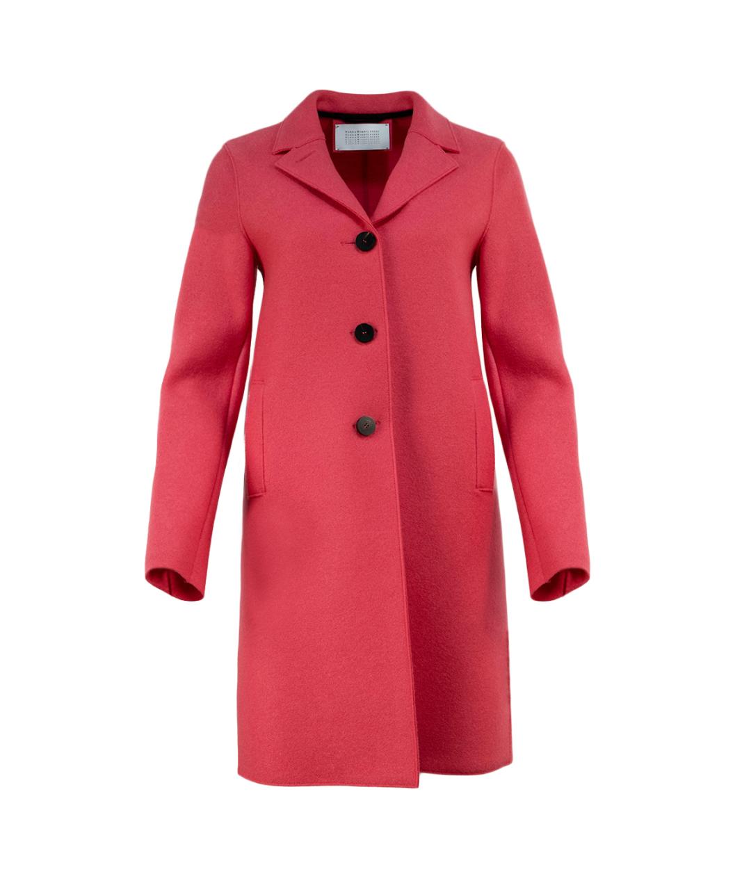 HARRIS WHARF LONDON Розовое шерстяное пальто, фото 1