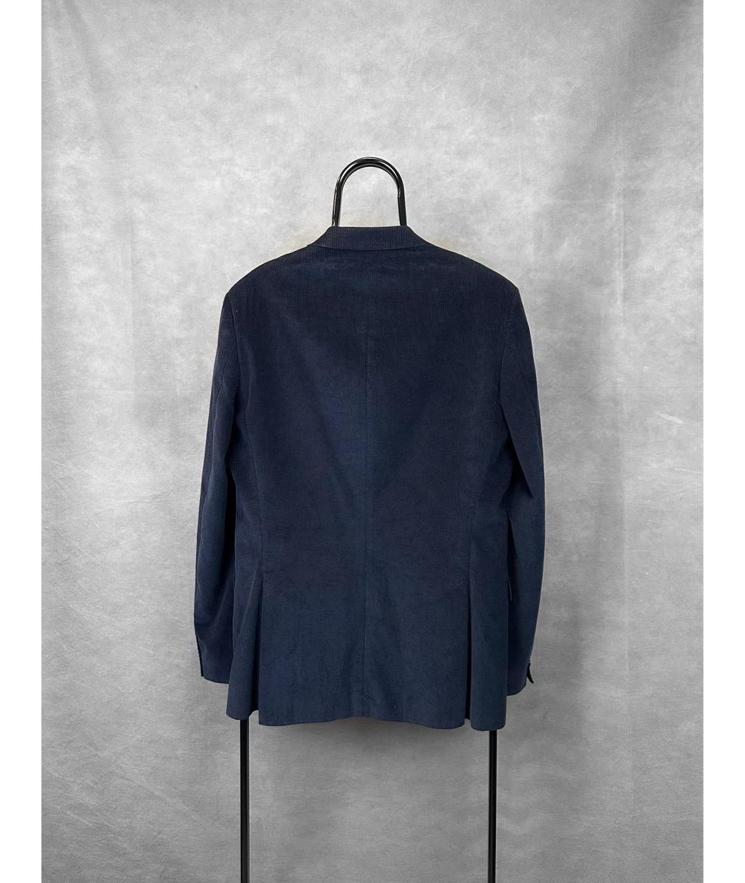 HUGO BOSS Темно-синий вискозный пиджак, фото 2