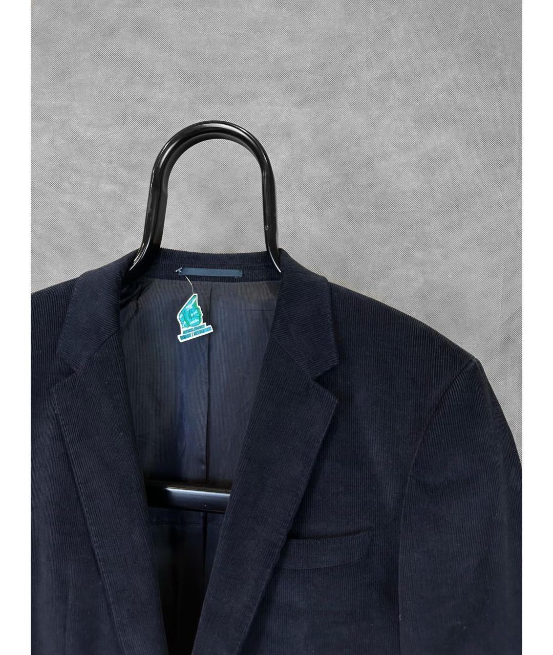 HUGO BOSS Темно-синий вискозный пиджак, фото 3
