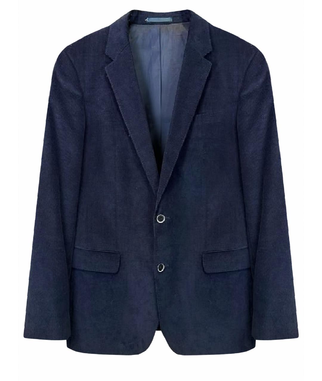 HUGO BOSS Темно-синий вискозный пиджак, фото 1