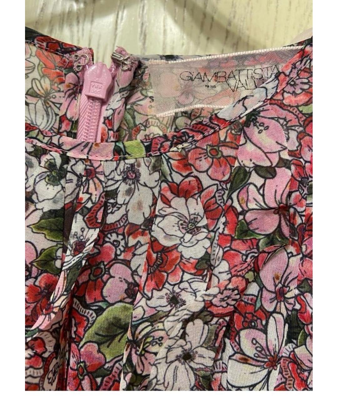 GIAMBATTISTA VALLI Розовая полиэстеровая блузы, фото 2
