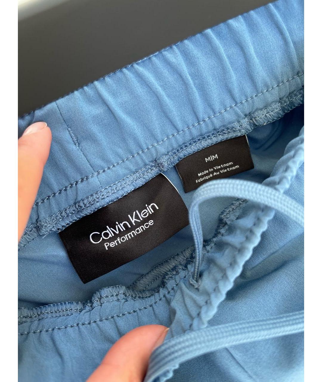 CALVIN KLEIN Голубые шорты, фото 3