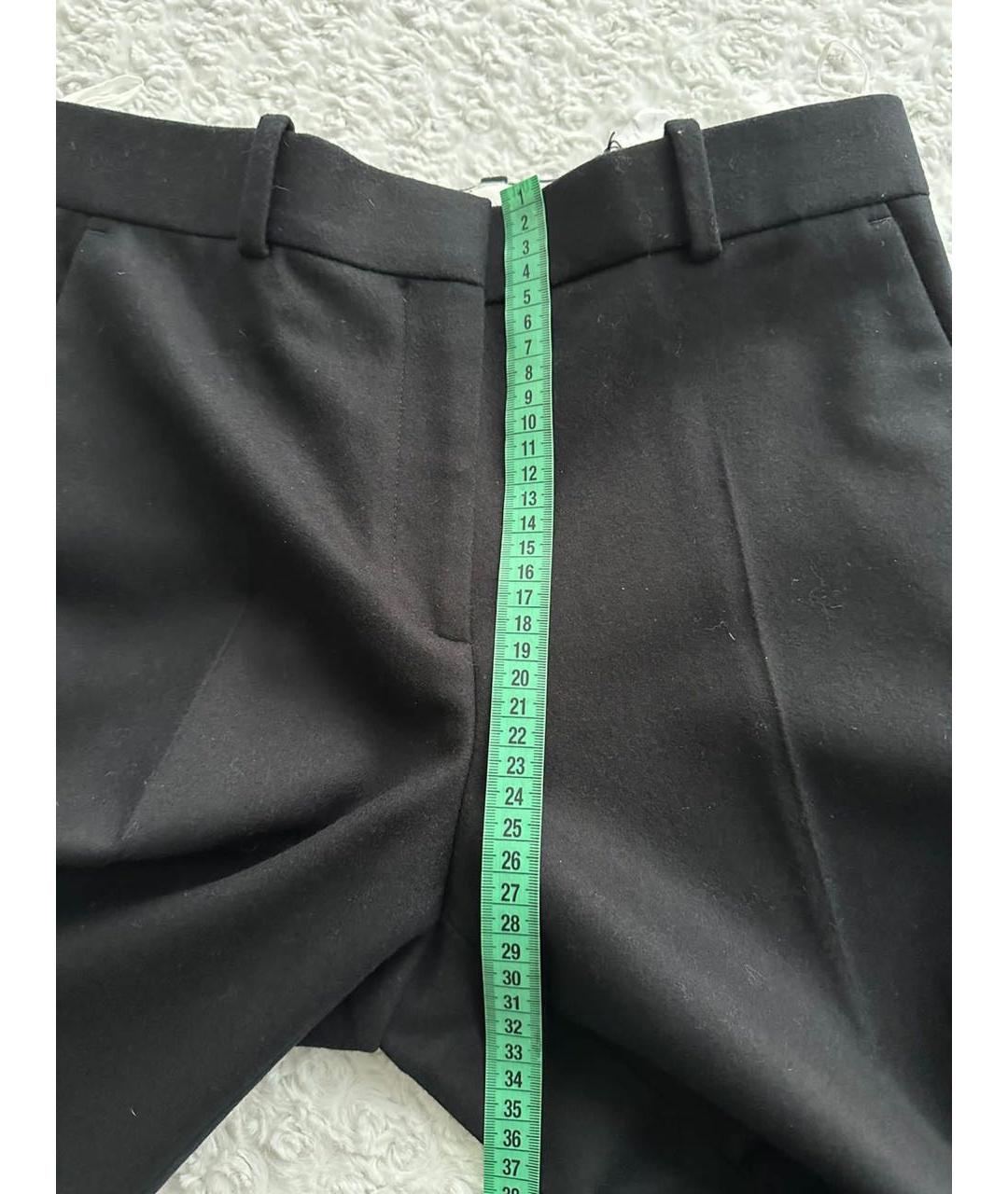 CELINE Черные шерстяные брюки широкие, фото 3
