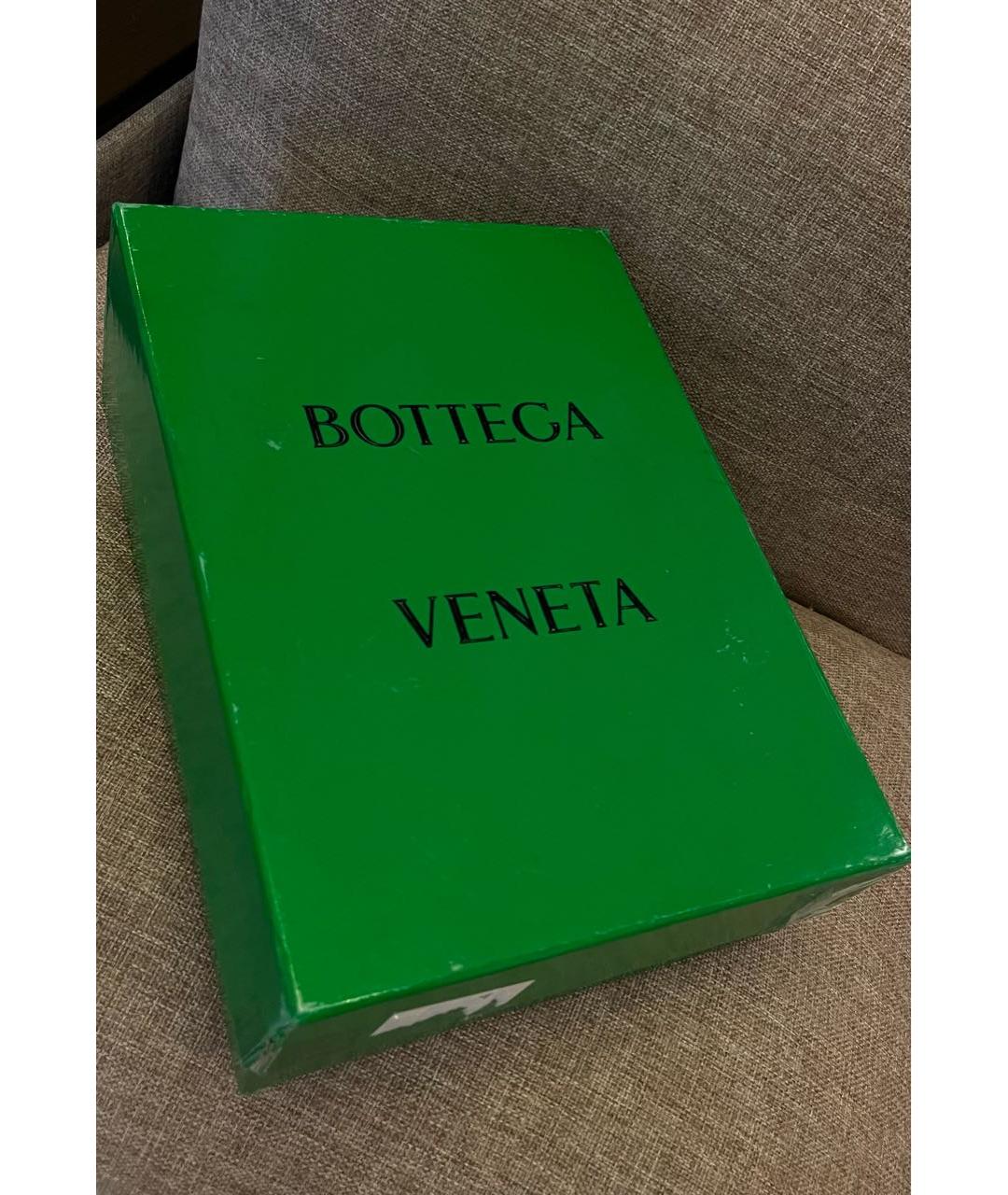 BOTTEGA VENETA Зеленые шлепанцы, фото 7