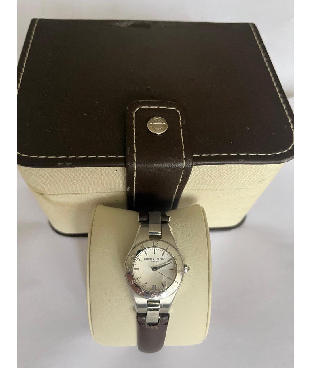 BAUME&MERCIER Серебряные металлические часы, фото 4