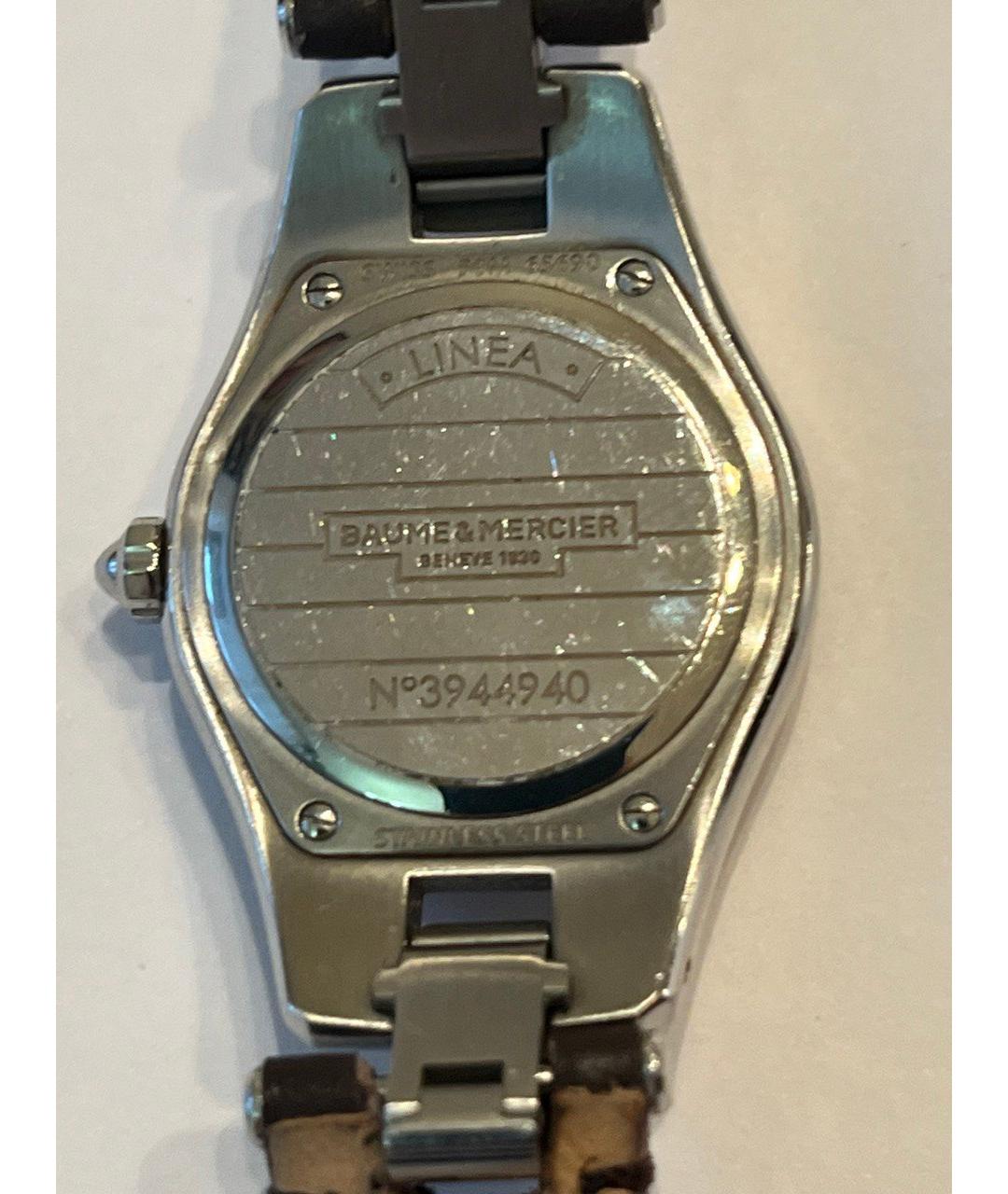 BAUME&MERCIER Серебряные металлические часы, фото 5