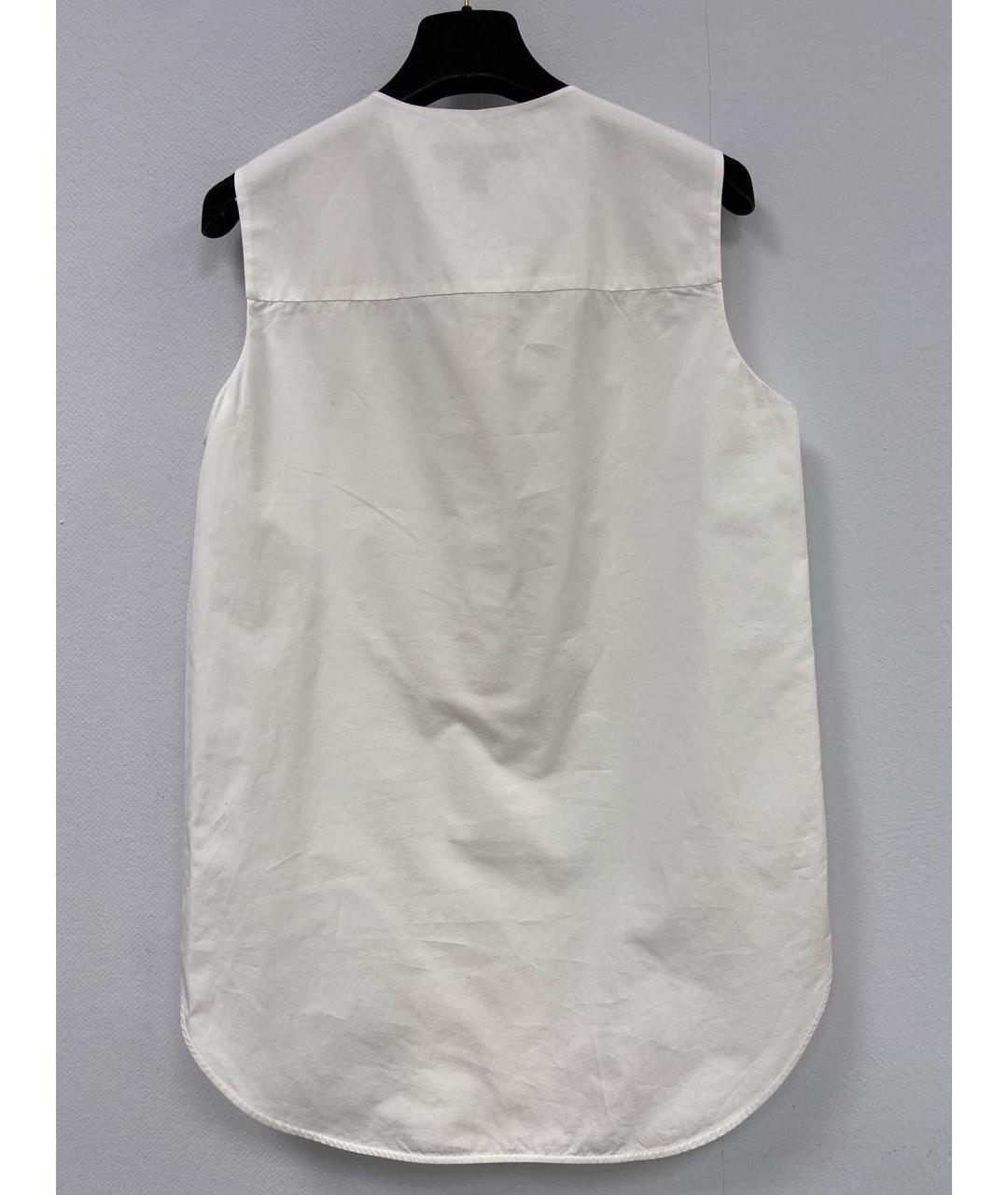 LOUIS VUITTON PRE-OWNED Белая хлопковая блузы, фото 2