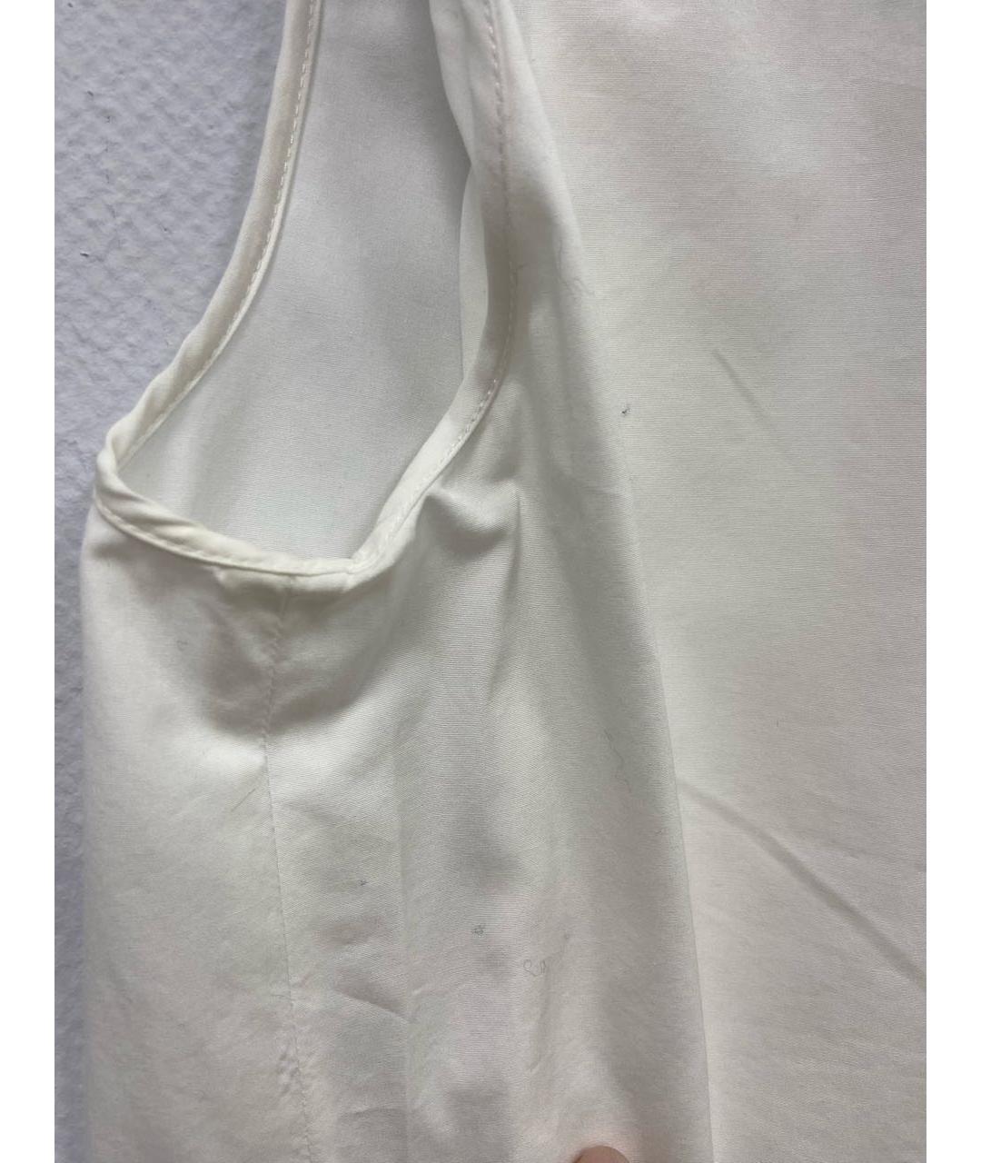 LOUIS VUITTON PRE-OWNED Белая хлопковая блузы, фото 8