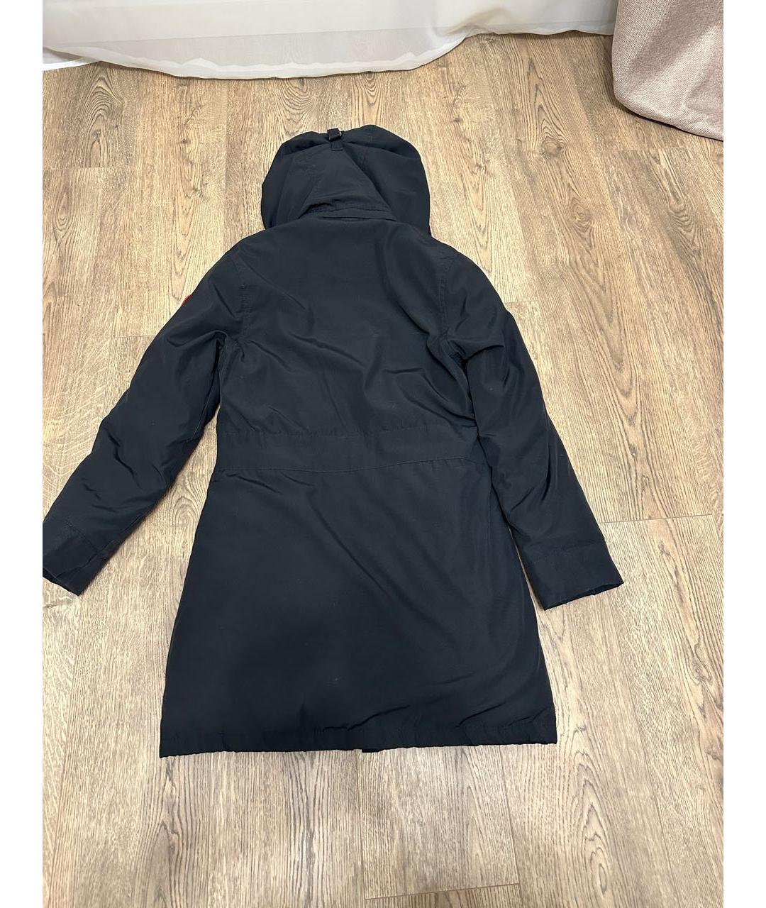 CANADA GOOSE Черная полиэстеровая парка, фото 2