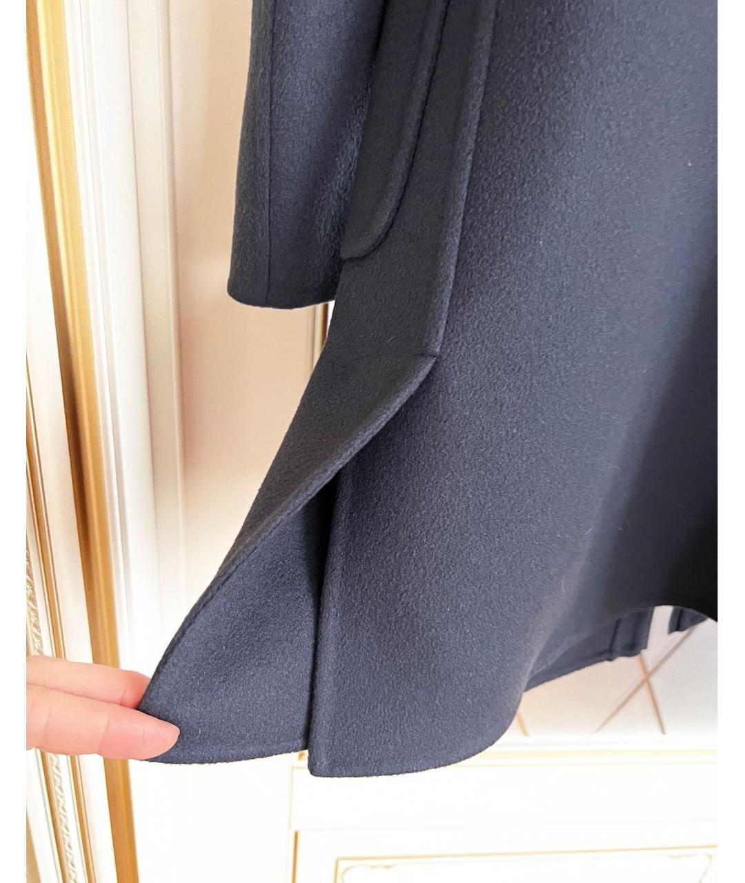 LORO PIANA Темно-синее кашемировое пальто, фото 4