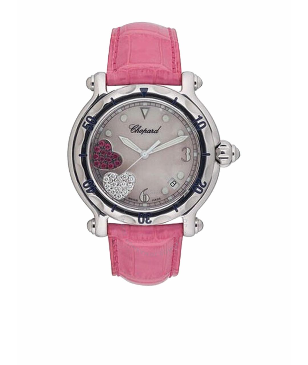 CHOPARD Розовые часы, фото 1