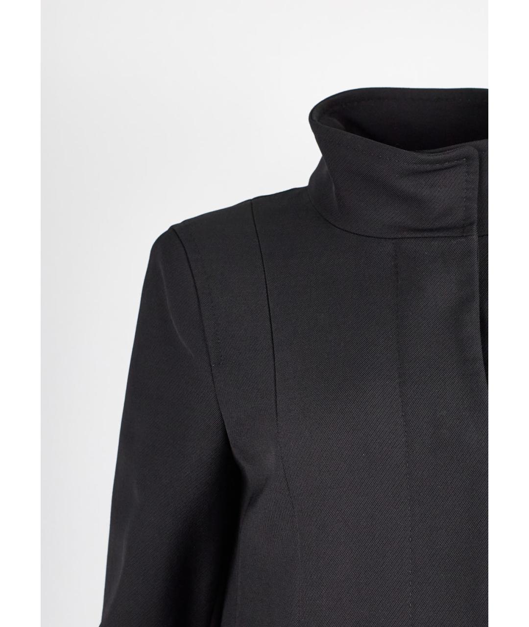 MAX&CO Черное полиамидовое пальто, фото 2