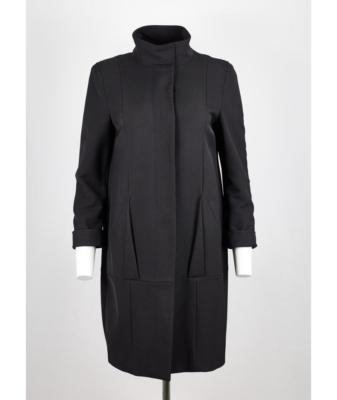 MAX&CO Черное полиамидовое пальто, фото 6