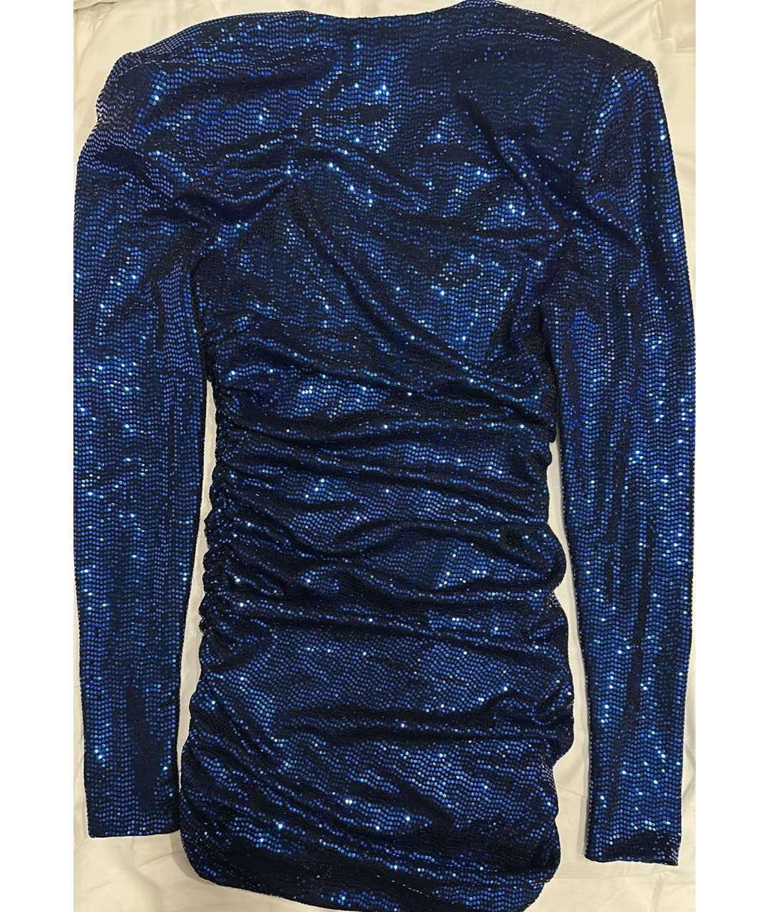 ALEXANDRE VAUTHIER Темно-синее коктейльное платье, фото 3