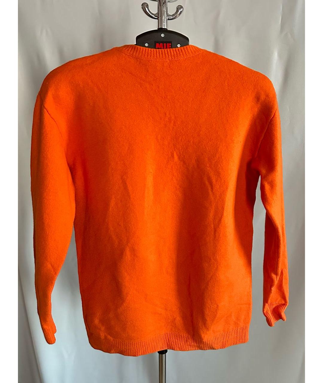 STELLA MCCARTNEY Оранжевый шерстяной джемпер / свитер, фото 3