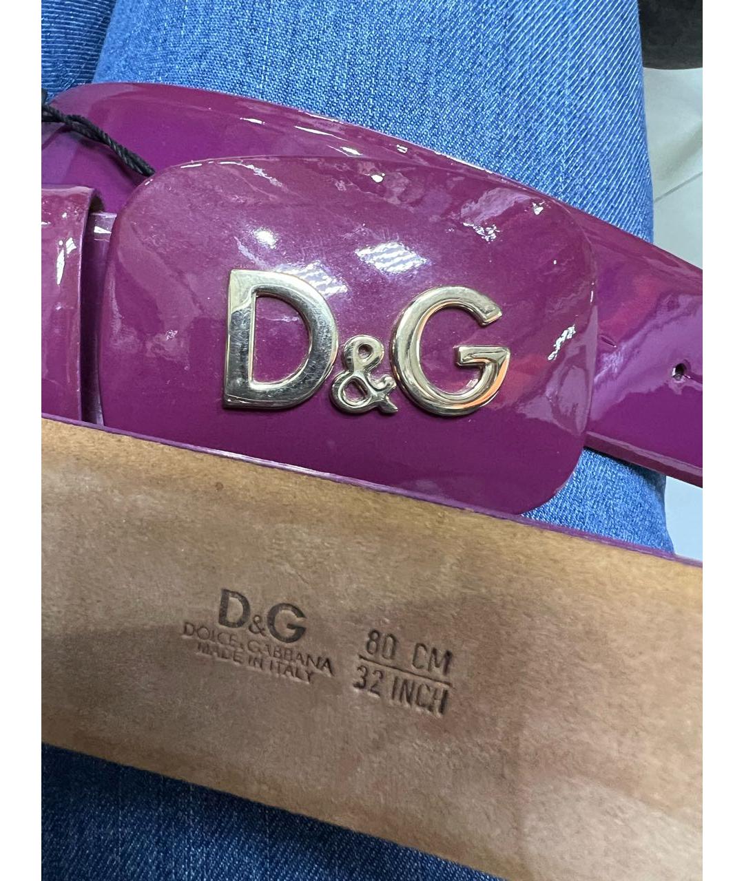 DOLCE&GABBANA Кожаный ремень, фото 4