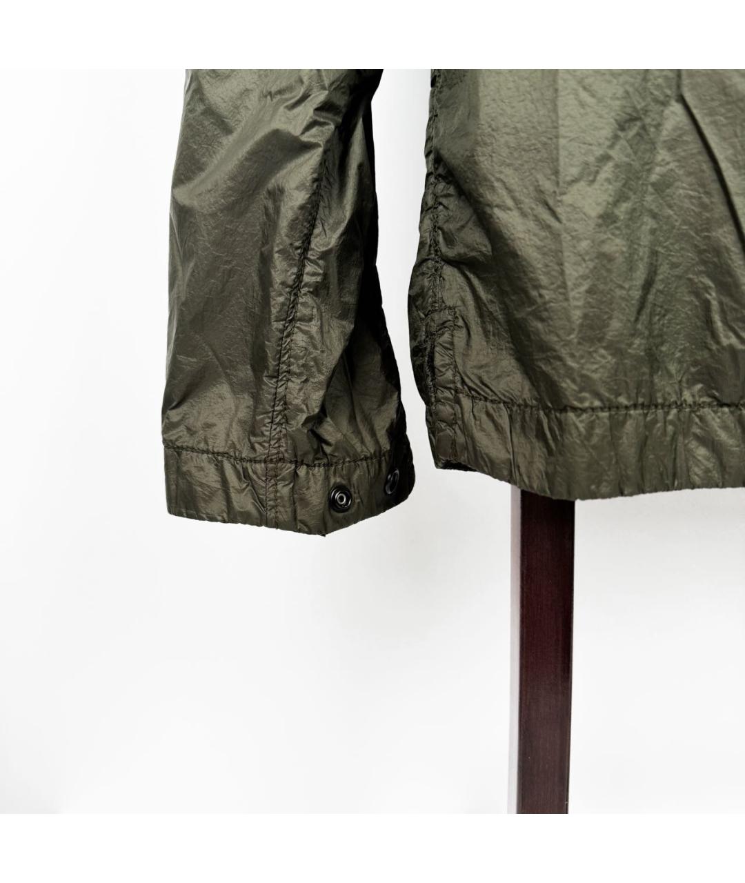 STONE ISLAND Хаки полиамидовая куртка, фото 3