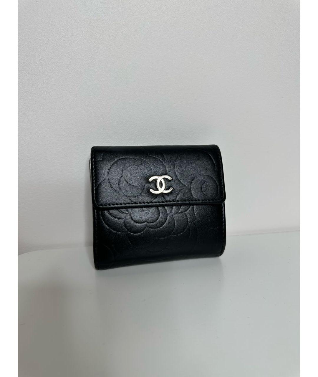 CHANEL Черный кошелек, фото 9