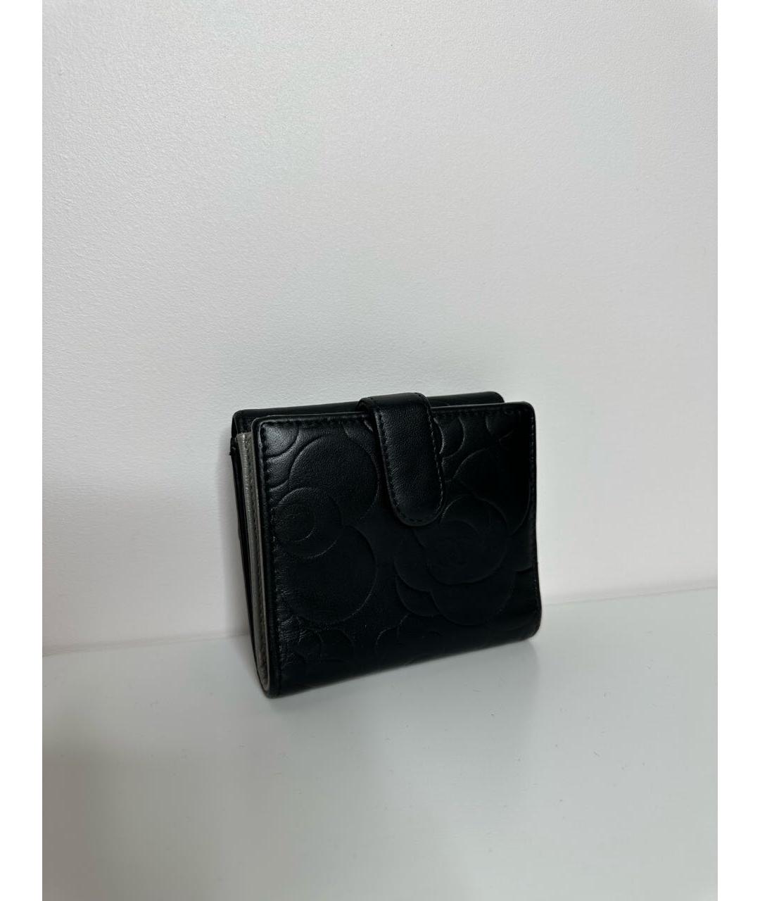 CHANEL Черный кошелек, фото 3