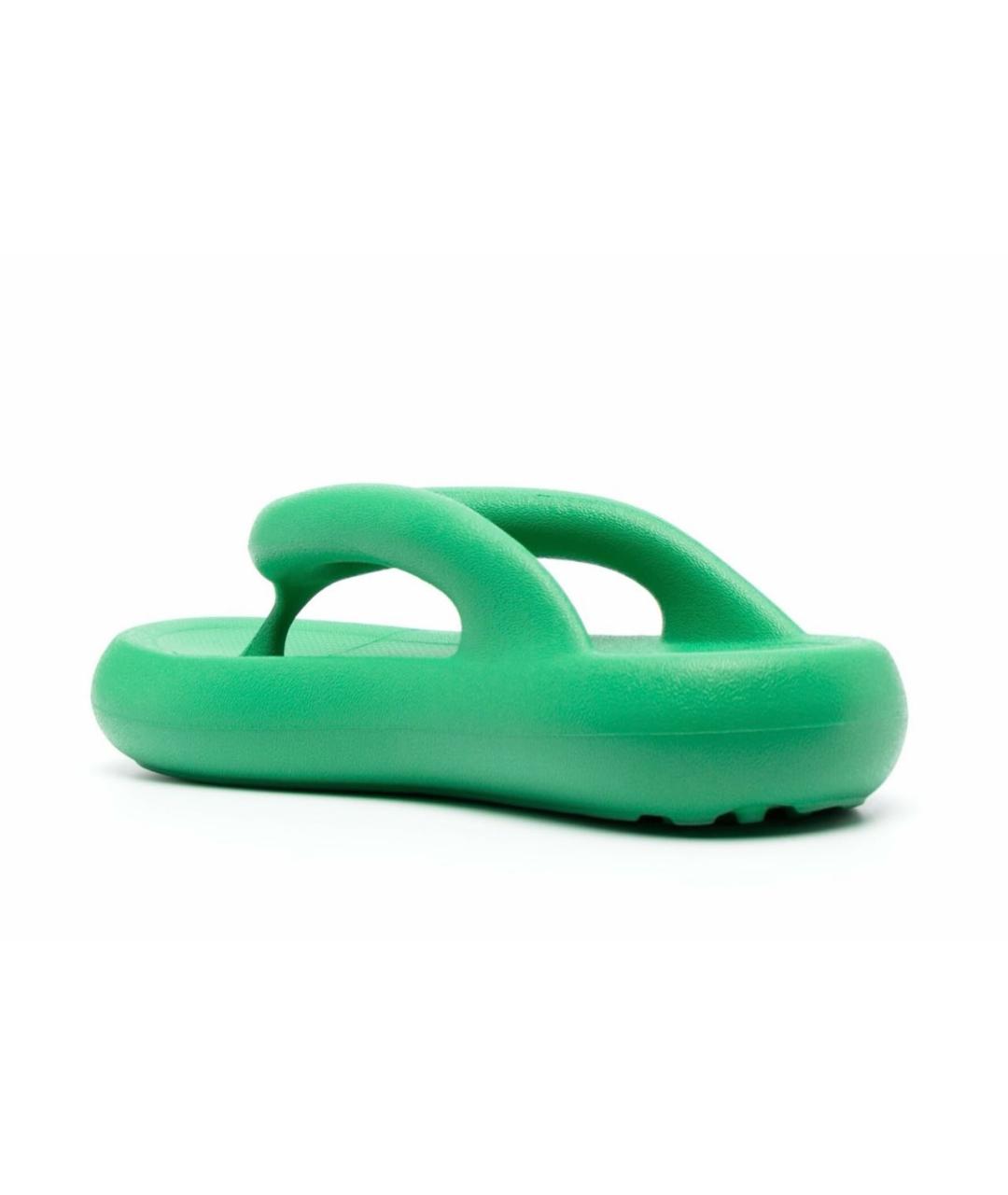 AXEL ARIGATO Зеленые резиновые шлепанцы, фото 3