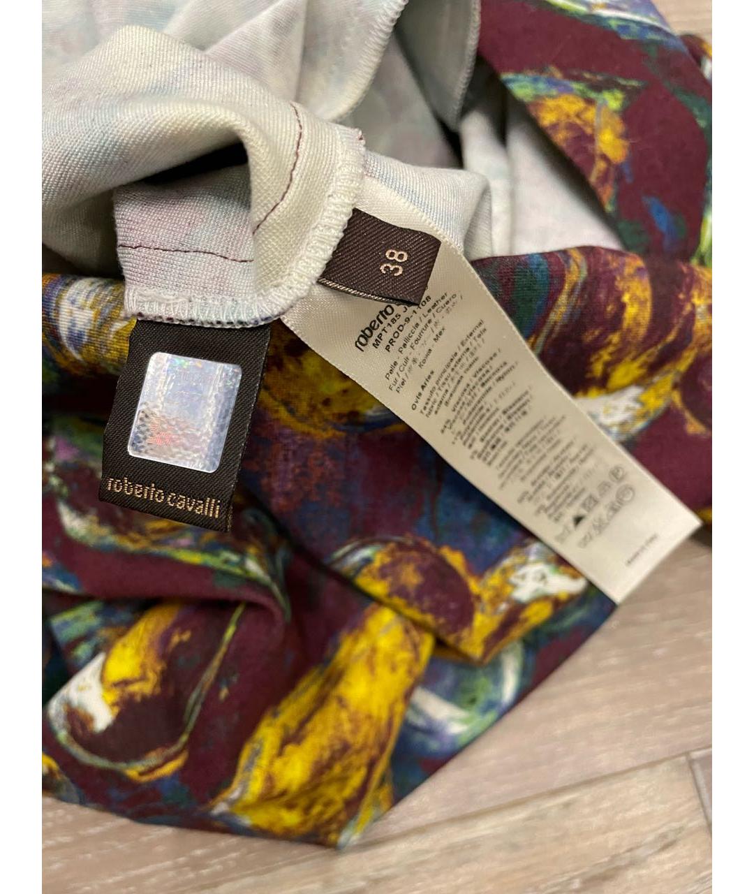 ROBERTO CAVALLI Вискозное повседневное платье, фото 6