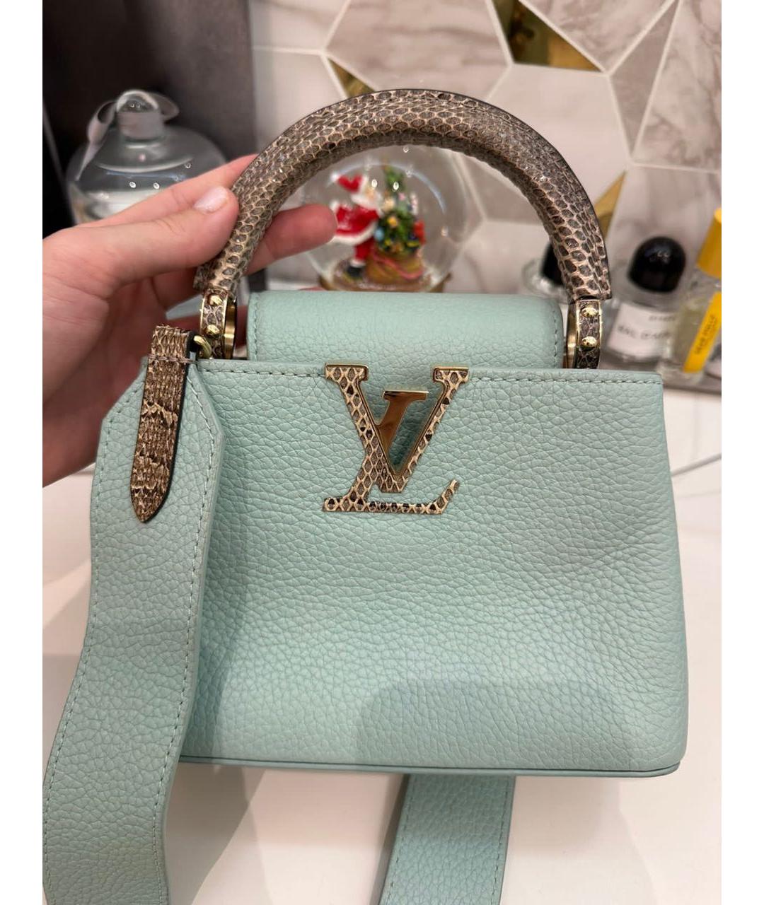 LOUIS VUITTON Сумка с короткими ручками из экзотической кожи, фото 8